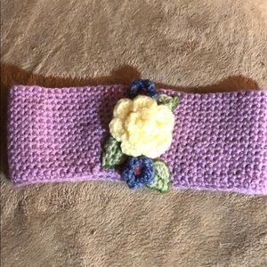 Handmade crochet ear warmer